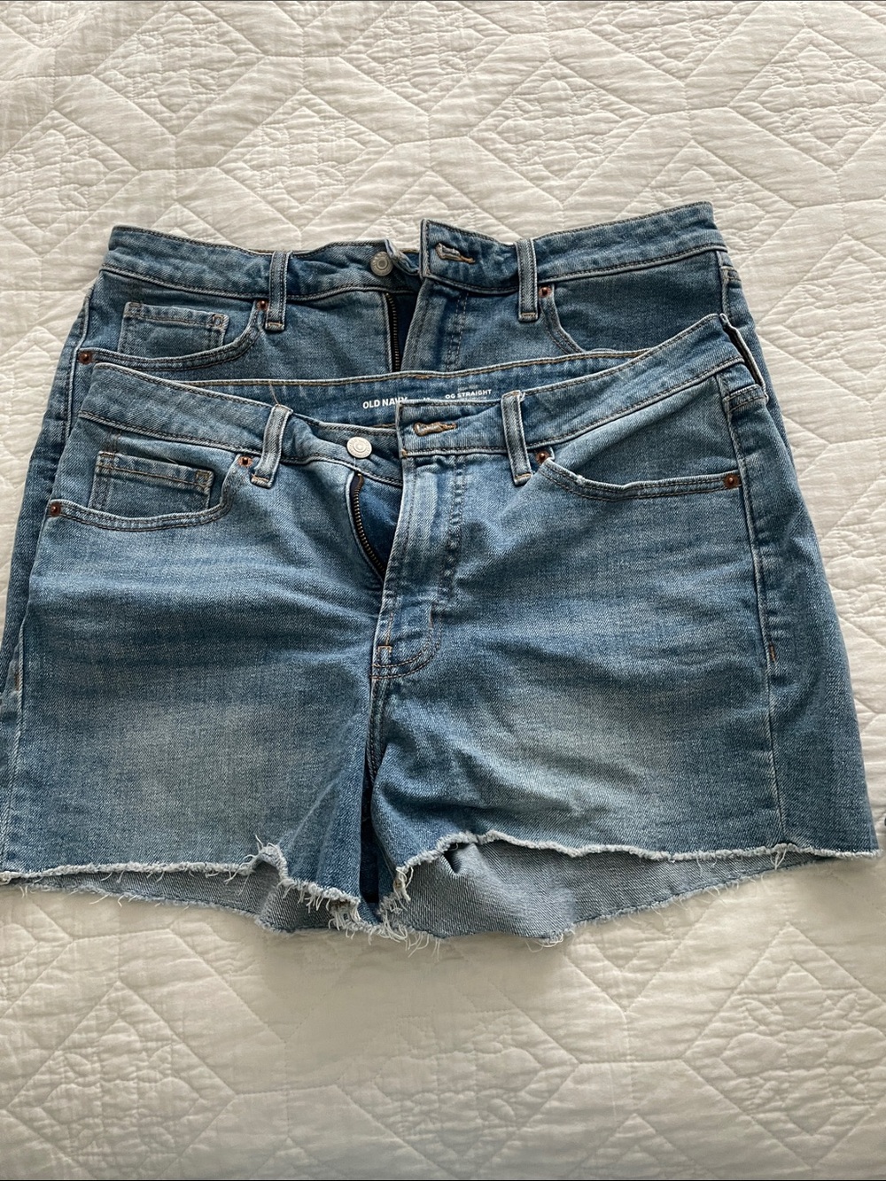 2 Pairs Old Navy Medium Blue OG Shorts
